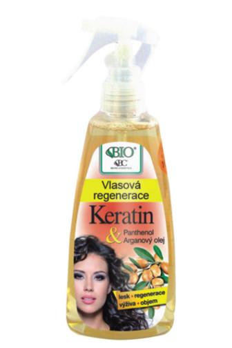 Bione Cosmetics BIO Keratin & Arganový olej vlasová regenerace 260 ml
