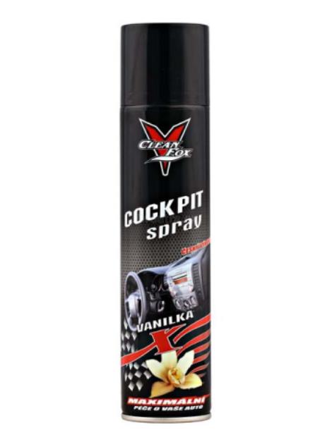CleanFox Cockpit spray Vanilka 400 ml