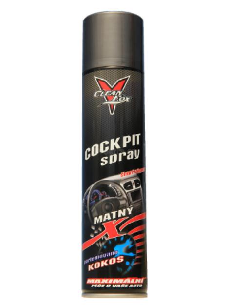 CleanFox Cockpit spray matný Fresh 400 ml