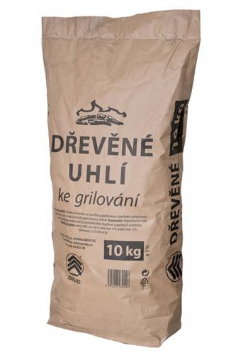 Dřevěné uhlí servis les 10 kg