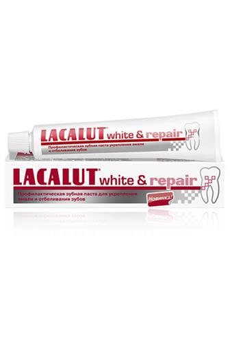 Lacalut White & Repair zubní pasta 75 ml