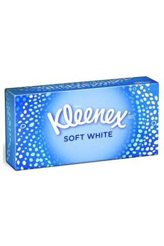 Kleenex Soft White papírové kapesníčky 2 vrstvé 70 ks