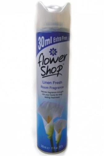 FlowerShop Linen Fresh osvěžovač vzduchu 300 ml