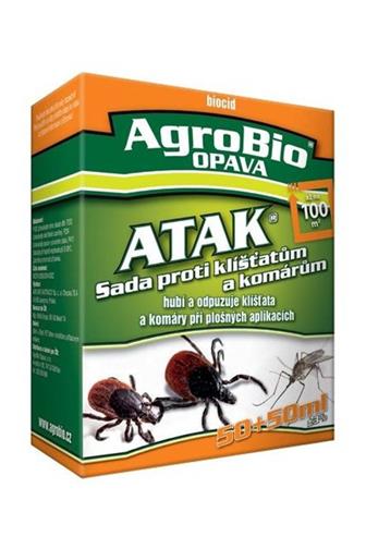 AgroBio ATAK - Sada proti klíš.50 + 50 ml