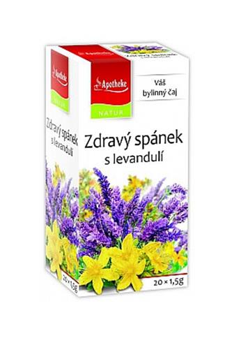 Apotheke Natur Zdravý spánek s levandulí 18 x 1,5 g
