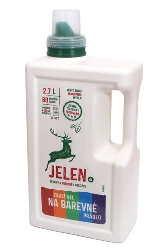 Jelen prací gel na barevné prádlo 2.7 l 