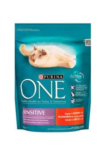 Purina One Sensitive krůta + rýže 750 g