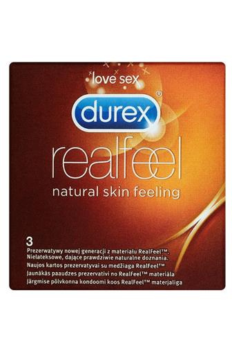 Durex Realfeel natural skin feeling 3 ks