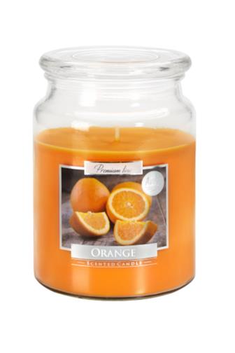 Bispol Aura svíčka vonná Orange 500 g