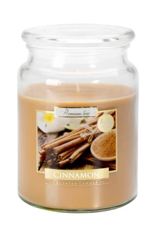 Bispol Aura svíčka vonná Cinnamon 500 g