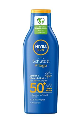 Nivea Sun Schutz & Pflege mléko na opalování OF50+ 200 ml