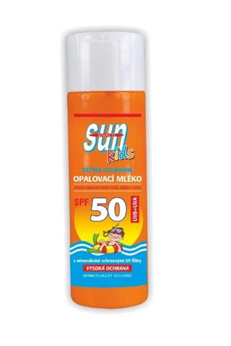 Sun Kids opalovací mléko s betacarotenem OF50 200 ml