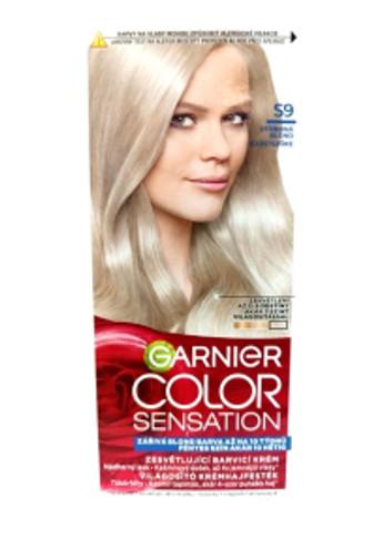 Garnier Color Sensation S9 stříbrná blond 