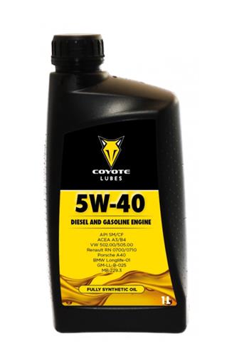 Coyote Lubes 5W-40 5 l