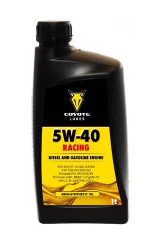 Coyote Lubes 5W-40 Racing 1l