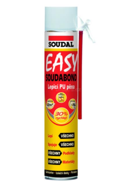 Soudal Soudabond Easy PU pěna 750 ml