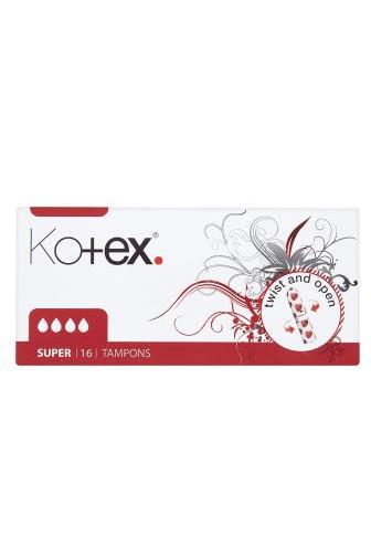 Kotex tampóny Super 16ks