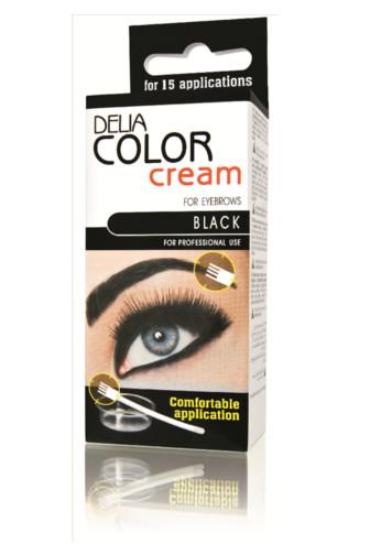 Delia barva na obočí černá 2g