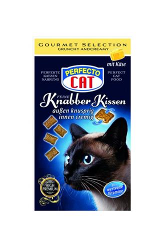 Perfecto Cat plněné polštářky se sýrem 50 g