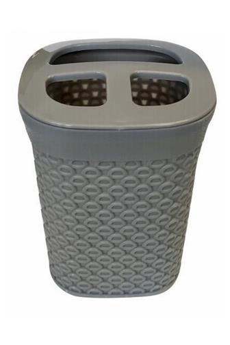 Stojánek Grey na zubní kartáčky/pastu