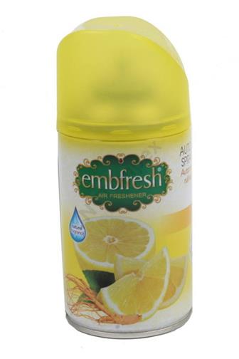 Embfresh osvěžovač Citron a Ženšen náplň 250 ml