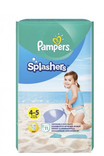Pampers splashers 4-5 9-15kg kalhotkové pleny 11 ks