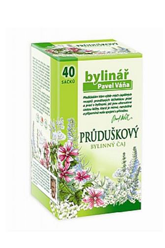 Dr.Váňa Průduškový bylinný čaj 40 x1,6 g 