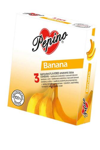 Pepino Aroma banán kondom 3 ks 