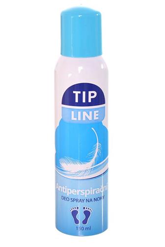 Tip Line antiperspirační sprej na nohy s Aloe Vera 150 ml