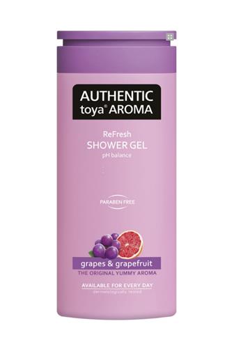 Authentic Toya Aroma Grapes & Grapefruit aromatický sprchový gel 400 ml