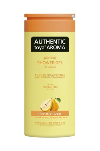 Authentic Toya Aroma Ripe Asian Pear aromatický sprchový gel 400 ml