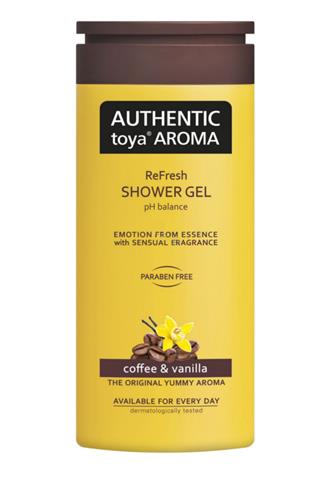 Authentic Toya Aroma Coffee & Vanilla aromatický sprchový gel 400 ml