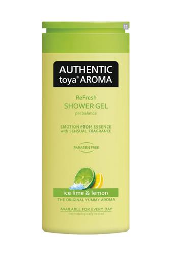 Authentic Toya Aroma Ice Lime & Lemon aromatický sprchový gel 400 ml