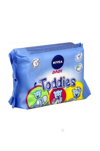 Nivea Baby Toddies splachovací ubrousky 60ks