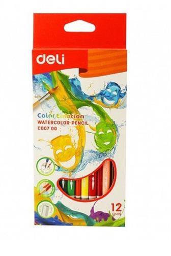 Deli Pastelky Color Emotion watercolor C00700 12 ks