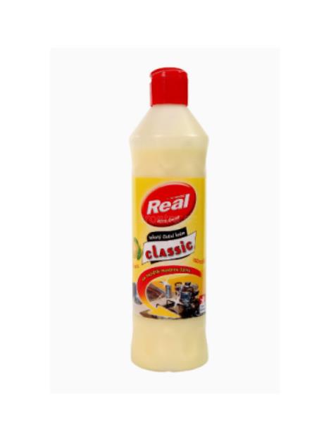 Real Klasik tekutý čistící krém citron 600g