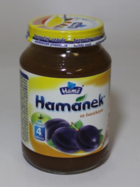 Hamánek Jablko & Švestka od 4měs. 190g