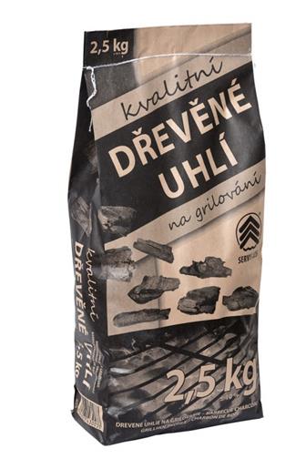 Dřevěné uhlí Servis les 2,5 kg