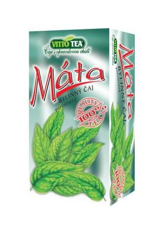 Vitto Tea bylinný čaj Máta 20 x 1,5 g