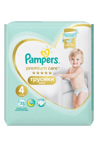 Pampers Premium Care Pants maxi 4 9-15 kg 22 ks