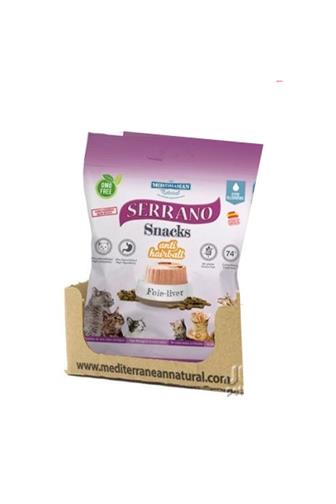 Serrano Snack Cat anti hairball Foie-liver játra 50g