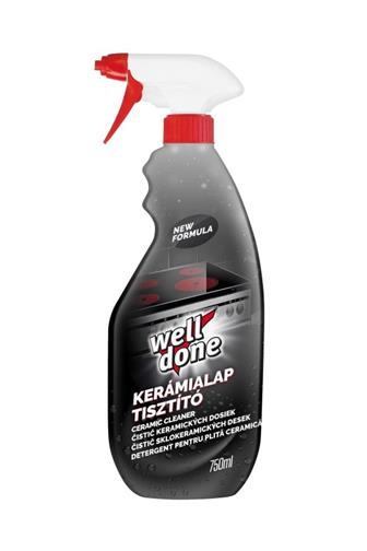 Well done čistič sklokeramických desek 750 ml