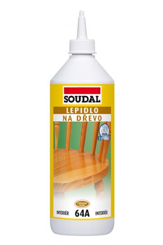 Soudal 64A lepidlo na dřevo rychleschnoucí 250 g