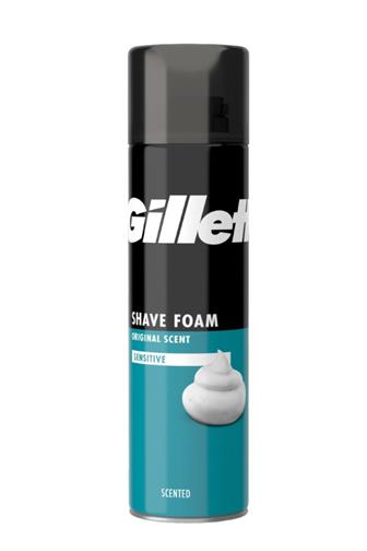Gillette Sensitive pěna na holení 200 ml