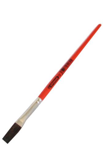 Štětec umělecký plochý S 7235/ 313 červený vel. 12