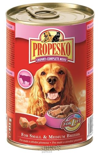 Propesko DOG zvěřina, hovězí a kuřecí 415 g