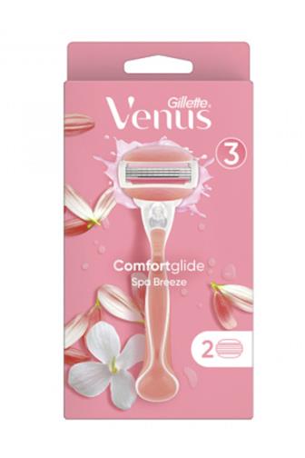 Gillette Venus Comfort glide spa breeze strojek + 2 náhrady
