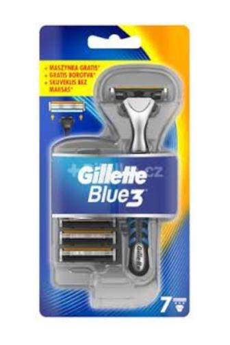 Gillette Blue3 strojek +9 náhrad