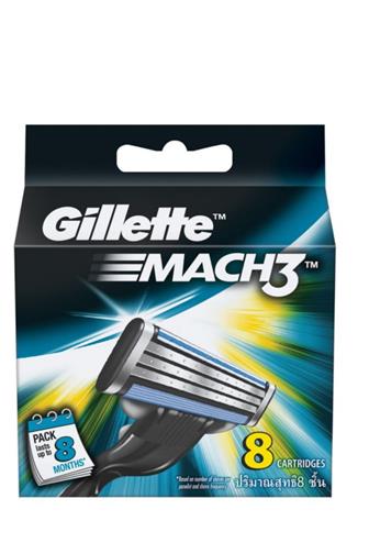 Gillette Mach3 náhradní hlavice 8 ks
