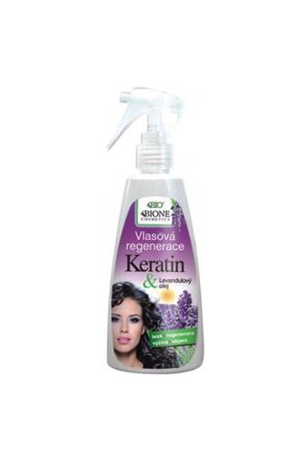 Bione Cosmetics Vlasová regenerace Keratin & Levandulový olej 260 ml